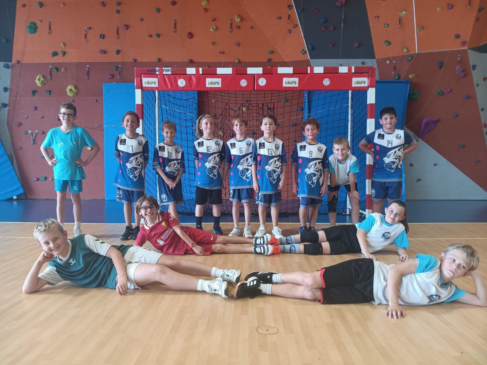 Photo d'équipe des -11 ans de l'EVDRLHB, saison 2026-2027
